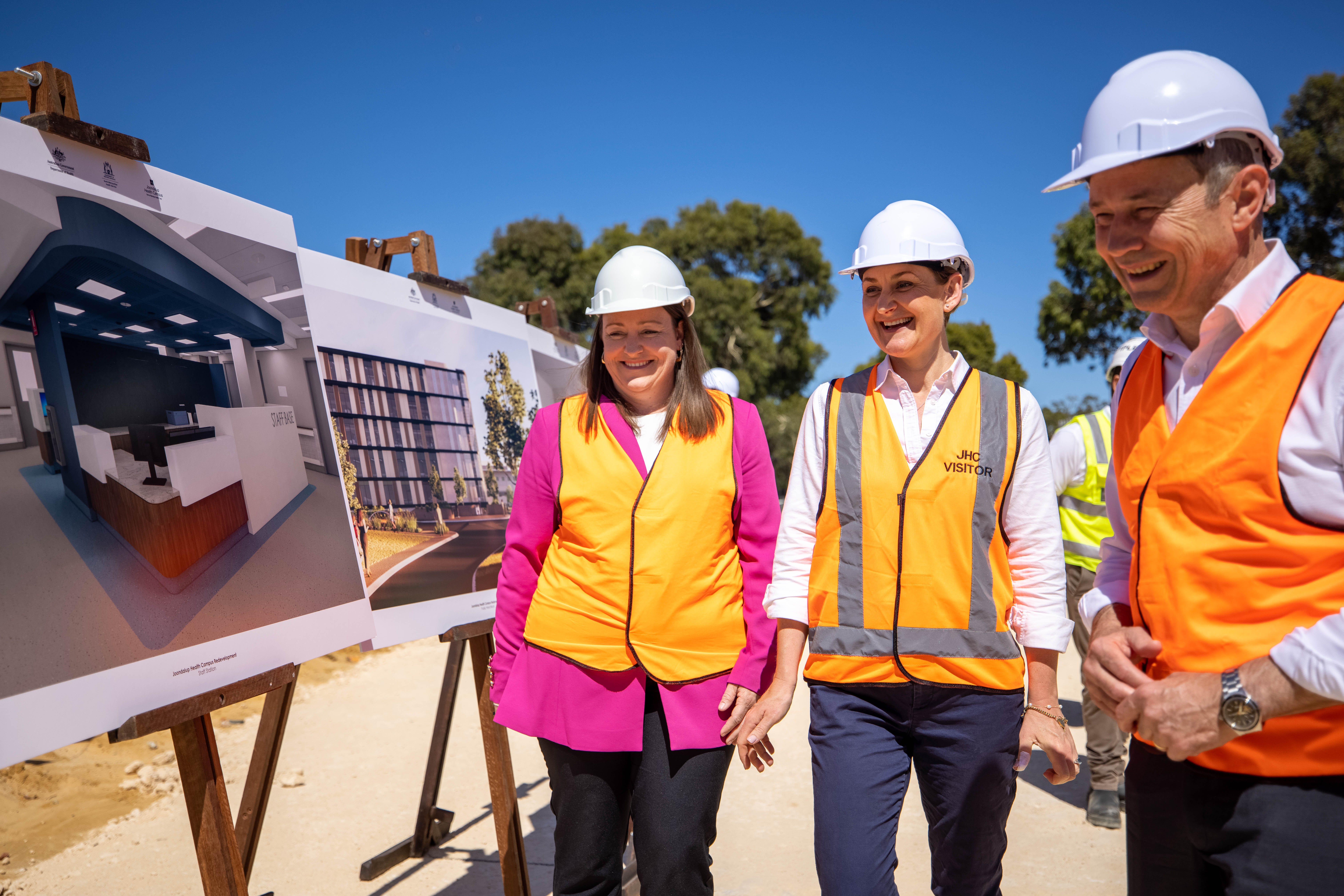 Milestone for new public ward block at Joondalup Health Campus Main Image