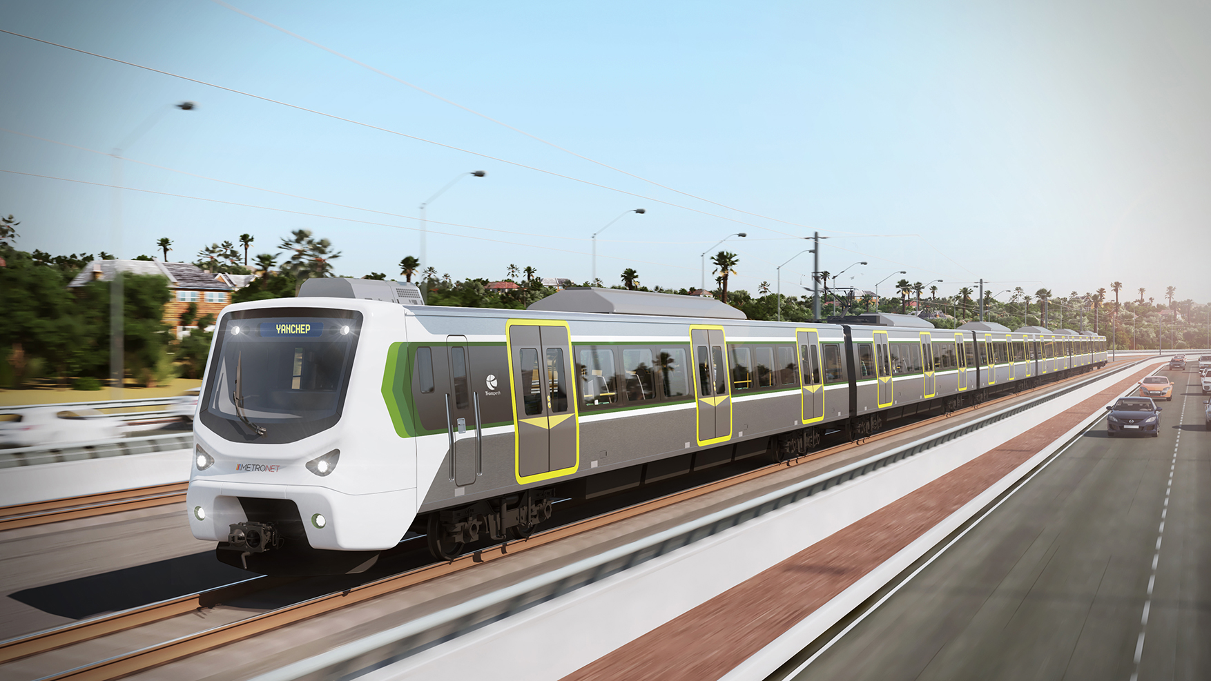 McGowan Government’s first locally built METRONET Railcar leaves facility Main Image